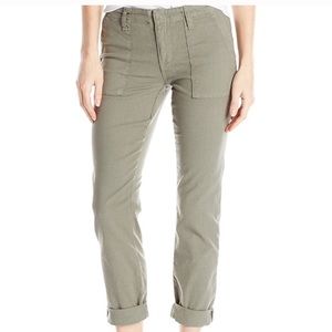 Joie olive green painter pants